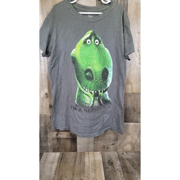 Disney Pixar Toy Story Rex Tee Teen Size Med - Picture 1 of 6